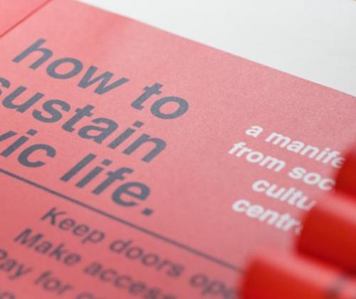 Het manifest van cultuurhuizen