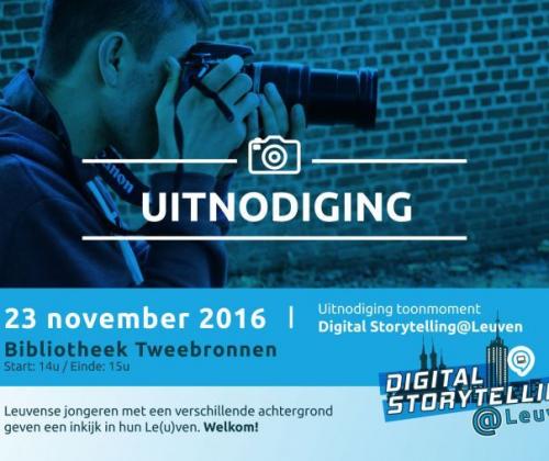 Digital Storytelling@Leuven van Link in de kabel. Een participatieproject. Digital Storytelling@Leuven van Link in de kabel. Een participatieproject.