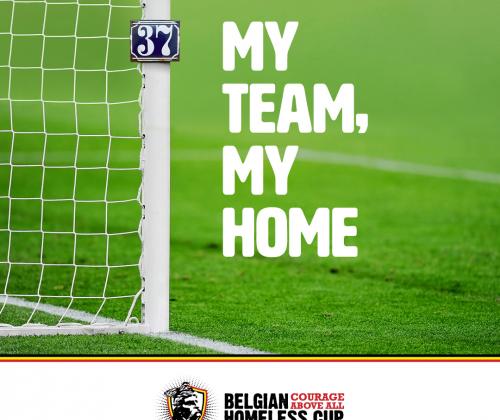 Belgian Homeless Cup lanceert nationale campagne rond dak- en thuisloosheid