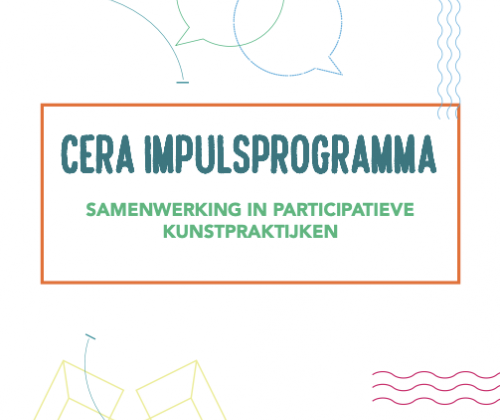 Slotpublicatie Cera Impulsprogramma participatieve kunstpraktijken