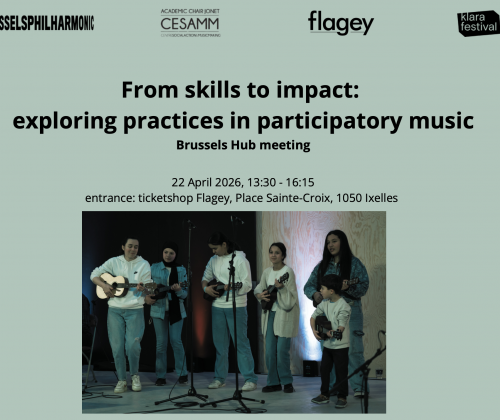 Muziek als participatieve praktijk